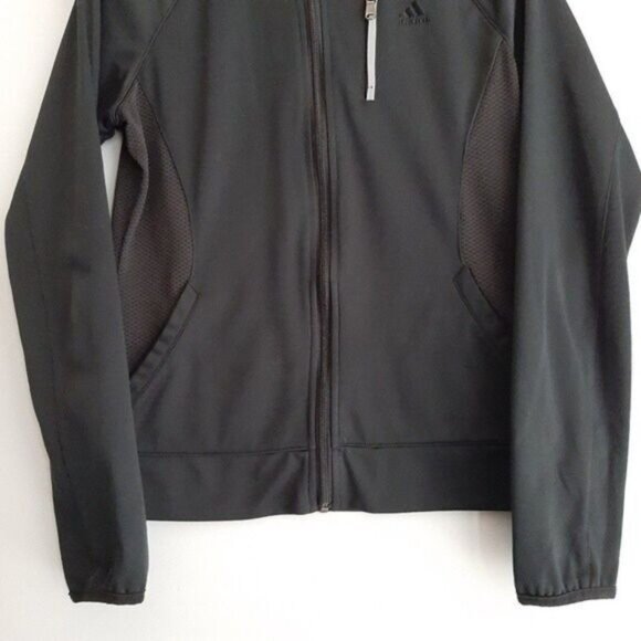 ADIDAS ClimaWarm Athletic Full-zip Light Jacket Hoodie Sz M Flawed - Picture 8 of 13